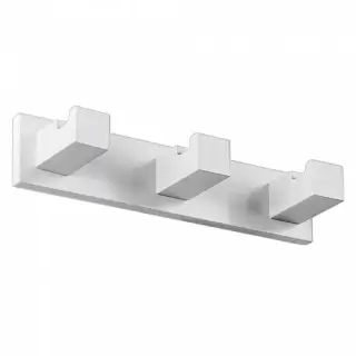 Colombo Look Крючок тройной LC37, цвет: белый матовый