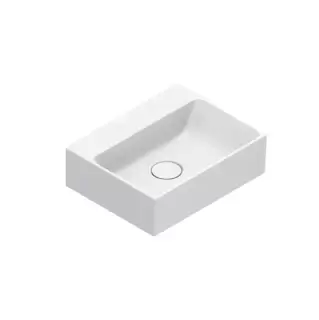 Catalano Premium Раковина 40x32см, без отв., цвет: белый глянцевый