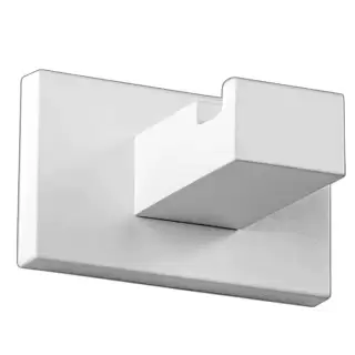 Colombo Look Крючок одинарный LC27, цвет: белый матовый