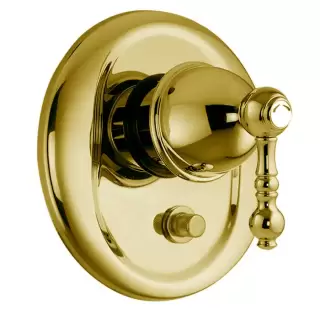 Fima Carlo Frattini Elizabeth Смеситель для душа, встраиваемый, на 2 выхода, цвет: золото