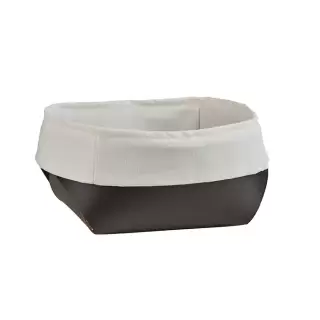 ADJ Корзина для хлеба, 15x15xH7 см., цвет: шоколад/капучино