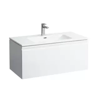 Laufen Pro S Тумба с раковиной 100х50х46см, подвесная, цвет: белый матовый