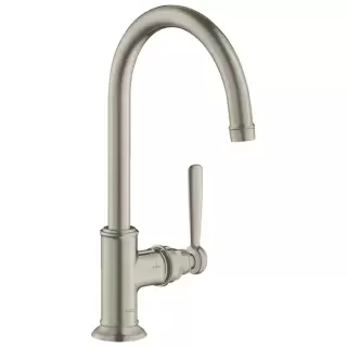 Axor Montreux Однорычажный смеситель для раковины, на 1 отв. цвет: никель шлифованный