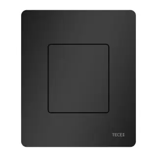 TECEsolid Urinal, Панель смыва для писуара, цвет: черный матовый