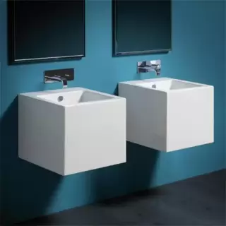 SIMAS Frozen Раковина 50 см, без отв., цвет: белый