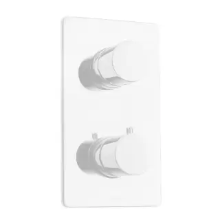 Bossini Oki Термостат для душа, встраиваемый, с девиаторм 1/2/3/4/5, цвет: белый матовый