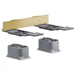 Axor Universal Комплект адаптеров для монтажа, цвет: полированное золото