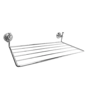 Nicolazzi Cristallo Di Rocca Полотенцедержатель-полочка, подвесной, цвет: хром