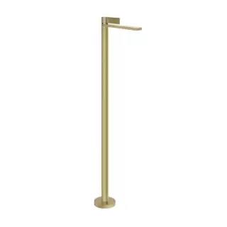 Gessi Inverso Rigato Смеситель для раковины, напольный, цвет: Brass Brushed PVD