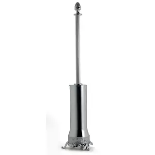 3SC Bally Туалетный ёршик напольный, ручка Queen, цвет: хром