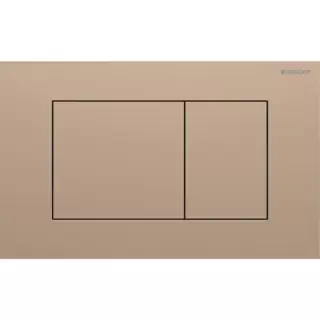 Geberit Sigma40 Клавиша для двойного смыва, квадратная: Красное золото