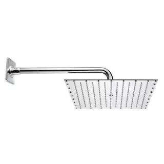 BOSSINI PARIS-CUBE Верхний душ 400 x 400 мм, настенный кронштейн &Oslash; 28 x 400 мм, цвет: хром