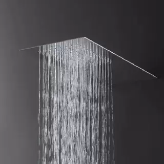 Antonio Lupi Душевая система Lastra 20,7x50,3x0,2 см, цвет: Acciaio Satinato