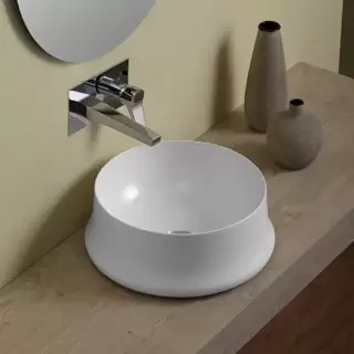 SIMAS Sharp Раковина 42 см, без отв., цвет: белый