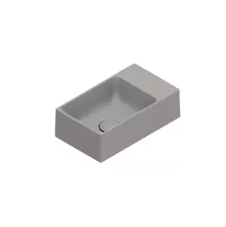 Catalano Premium Раковина 40x23см, без отв., цвет: Tortora Satinato