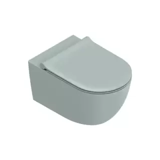 Catalano Sfera Унитаз подвесной 55x35см, безободковый, смыв Tornado, покрытие Twinglaze+, цвет: Aqua Satinato