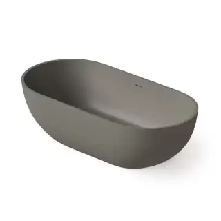 Dea Design Shadow Ванна 165x82x52см., отдельностоящая, цвет: grey