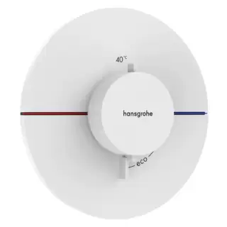 Hansgrohe ShowerSelect Comfort S Смеситель для душа, встраиваемый, термостатический, цвет: белый матовый