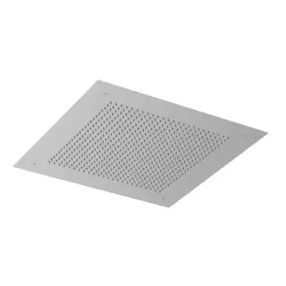 Almar Velvet Верхний душ 38х38см, встраиваемый, 1 режим, цвет: оружейный металл брашированный PVD