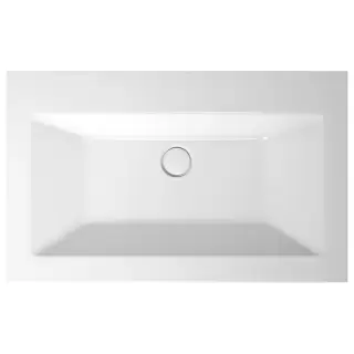 Bette Loft Раковина встраиваемая сверху 80х49.5х10см, без перелива, с 1 отв., сталь, цвет: белый