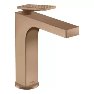 Axor Citterio Смеситель для раковины 160, на 1 отв., излив h: 16см, с текстурой, цвет: шлифованное красное золото