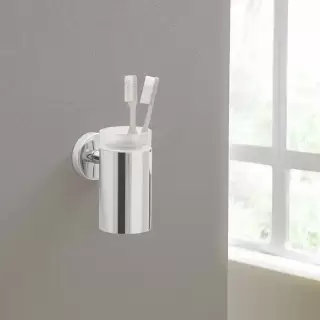 Hansgrohe Logis Стаканчик с держателем, подвесной,  цвет: хром