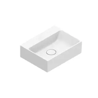 Catalano Premium Раковина 45x35см, без отв., цвет: белый глянцевый