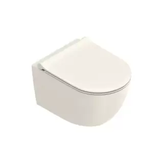 Catalano Sfera Унитаз подвесной 50x35см, безободковый, смыв Tornado, покрытие Twinglaze+, цвет: Lino Satinato