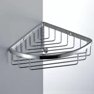 Colombo Angolari Угловая полочка, цвет: хром