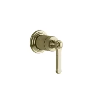 Gessi Venti20 Смеситель для душа, встраиваемый, цвет: Brushed Brass PVD