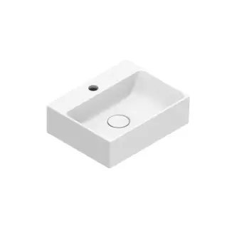 Catalano Premium Раковина 45x35см, с 1 отв., цвет: белый глянцевый