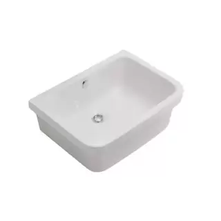 Globo Lavabi d'arredamento Раковина IRIS, 60х46х22см, без отв-я под смеситель, цвет: белый