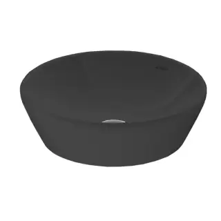 Duravit D-Neo Раковина накладная 40х40см., без перелива, без отв., цвет: антрацит матовый