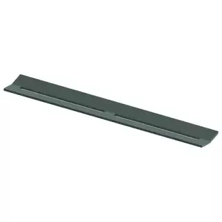 TECEdrainprofile Панель декоративная, съемная, нерж. сталь, цвет: сатин/черный хром