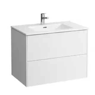 Laufen Pro S Комплект, раковина и база 80х50х61см., с 1 отв.,с 2 ящиками с мех. push-and-pull, цвет: белый