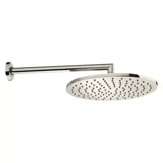 Bossini Cosmo Верхний душ &Oslash;28см., с кронштейном 40см., настенный, цвет: Brushed nickel