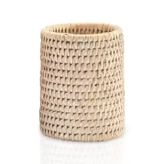 Decor Walther Basket BER Стакан настольный, цвет: ротанг светлый