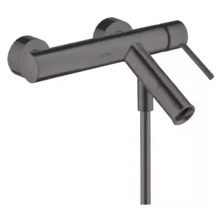 Axor Starck Смеситель для ванны , настенный, цвет: шлифованный черный хром