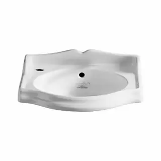 SIMAS Arcade Раковина 37х28 см, 1 отв., цвет: белый