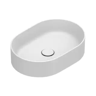 Catalano Zero Раковина 50x35см, накладная, без отв., без перелива, цвет: белый матовый