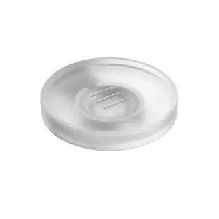 Colombo Mini Мыльница подвесная , цвет: PVD графит матовый/матовое стекло