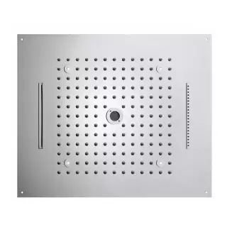 BOSSINI DREAM/4 Верхний душ 570 x 470 мм, 4 режима (дождь, каскад, водопад, моноструя), с 4 LED (белый), блок питания/управления, цвет: хром