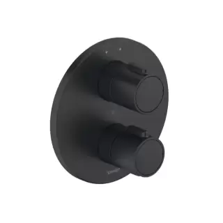 Duravit Thermostatic Смеситель для душа, настенный, термостатический, цвет: черный матовый