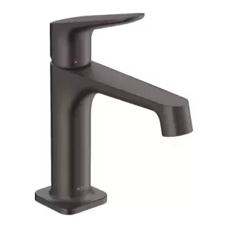 Axor Citterio M Смеситель для раковины 100, на 1 отв., цвет: шлифованный черный хром