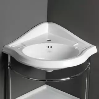 SIMAS Arcade Раковина 57.5х57.5 см, 1 отв., цвет: белый