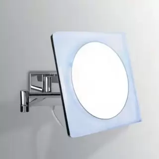 Colombo Complementi Зеркало косметическое, подвесное, х3, подсветка, цвет: хром