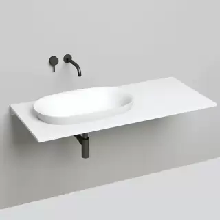 Salini Marea Раковина накладная 64.5х38.7х16см, без отв., без перелива, S-Stone, цвет: белый матовый