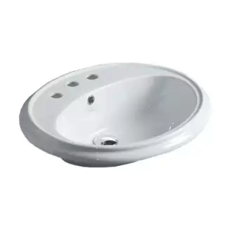 SIMAS Arcade Раковина 61х50.5 см, 3 отв., цвет: белый