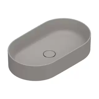 Catalano Zero Раковина 60х35см, накладная, без отв., цвет: Tortora Satinato