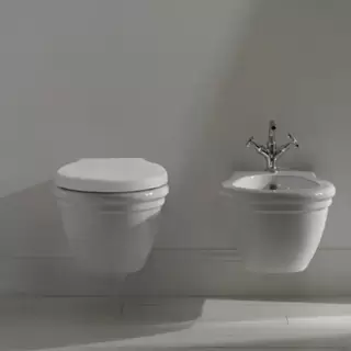 Globo Paestum Унитаз подвесной 57х38см, цвет: белый